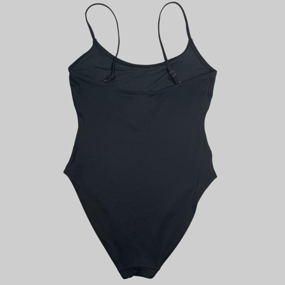 NWT Andie Swim The Amalfi One Piece Swimsuit Womens L Black - Picture 6 of 11